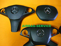 Накладка заглушка в руль для подушки безопасности на Mercedes Benz A-Class, B-Class, C-Class, E-Class
