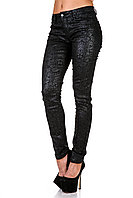 Брюки женские черные S.D. Jeans PTL-S1618-W# (6 ед. 25-30)