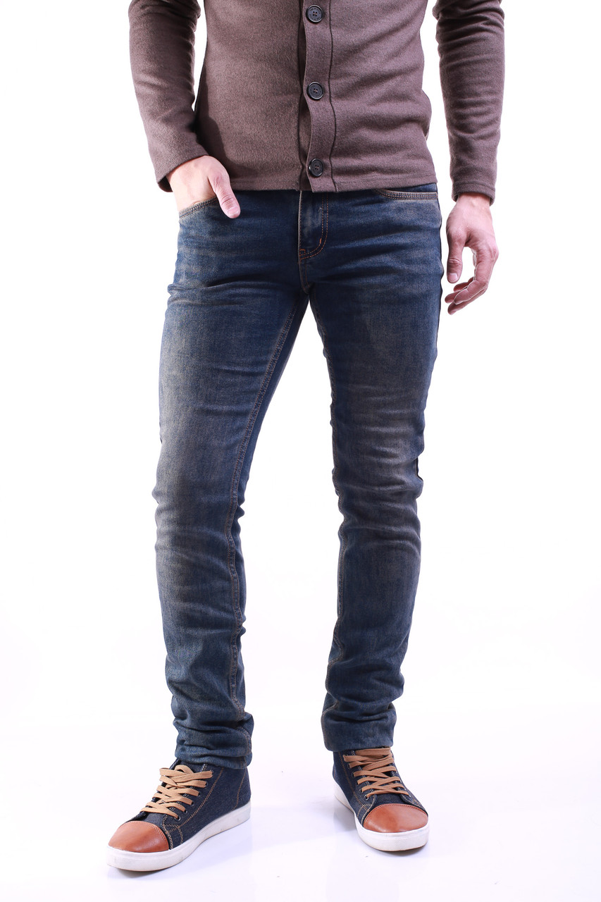 Модные мужские джинсы 498 (29-36) Red Moon - фото 1 - id-p4456579