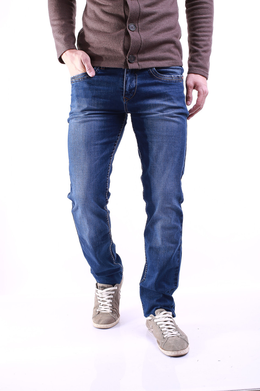 Классические джинсы мужские 5222 (28-34 молодежные размеры) Vouma Up - фото 1 - id-p4456593