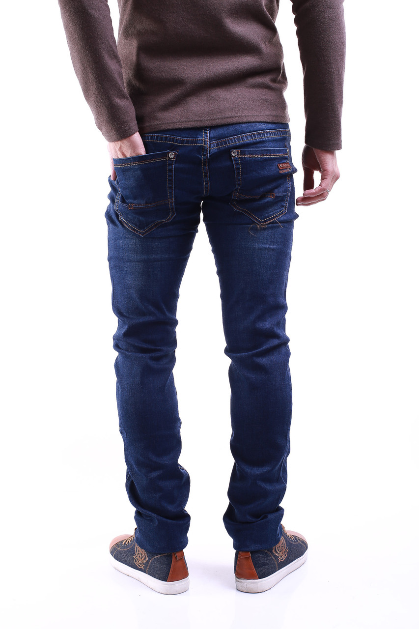 Узкие джинсы мужские 02157 (29-36) New Sky - фото 1 - id-p4456891