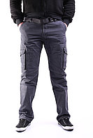 Серые мужские джинсы 8071-2 (30-38) Iteno