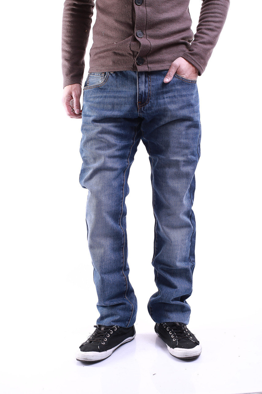 Мужские прямые джинсы 56820 (30-38) Franco Marela - фото 1 - id-p4456907