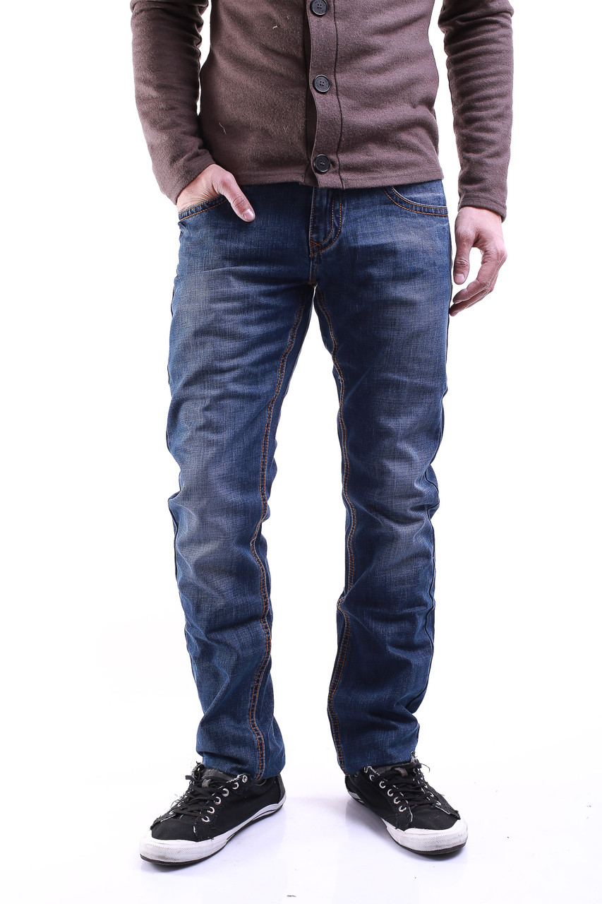 Коттоновые мужские джинсы 105140 (29-36) Franco Marela - фото 1 - id-p4456908