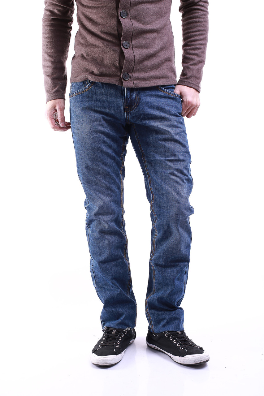 Мужские джинсы из коттона 7131 (30-38) Franco Marela - фото 1 - id-p4456910