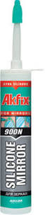 Силикон Akfix для зеркал 0,31 - фото 1 - id-p4457032