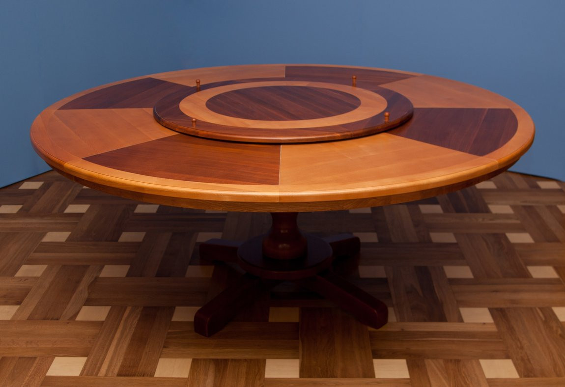 Masa cu suprafata rotitoare pentru 8 persoane - фото 1 - id-p4457041