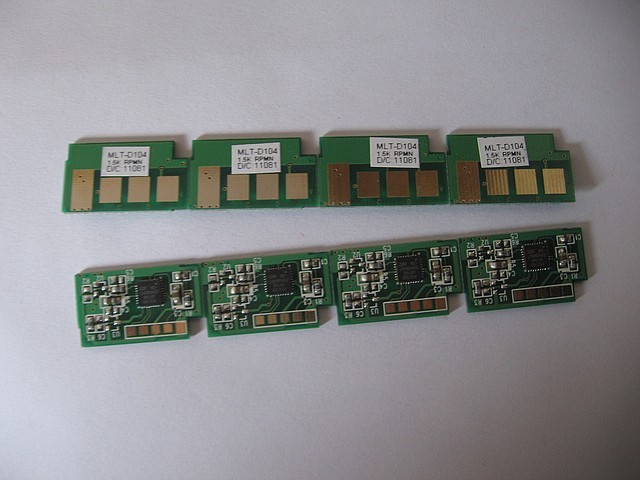 Toner cartfidge chip Samsung MLT-D104 S/MLT-D105/ MLT-D108/ MLT-D109/ MLT-D208 - фото 1 - id-p24292