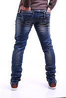 Молодёжные рваные джинсы 0862 (28-33 молодежные размеры) Long Li