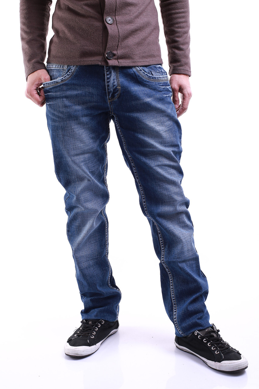 Полубатальные мужские джинсы 9532 (32-38 полубатал) Baron - фото 1 - id-p4458486
