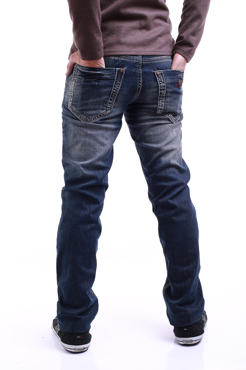 Мужские зауженные джинсы 9391 (29-36) Baron - фото 1 - id-p4458488