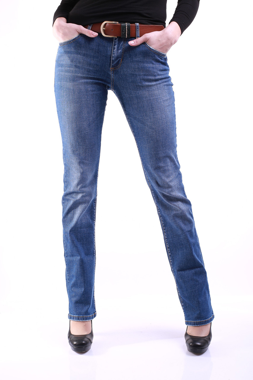 Женские джинсы полубатал 9028-B (28-33 полубатал) Colibri - фото 1 - id-p4460388