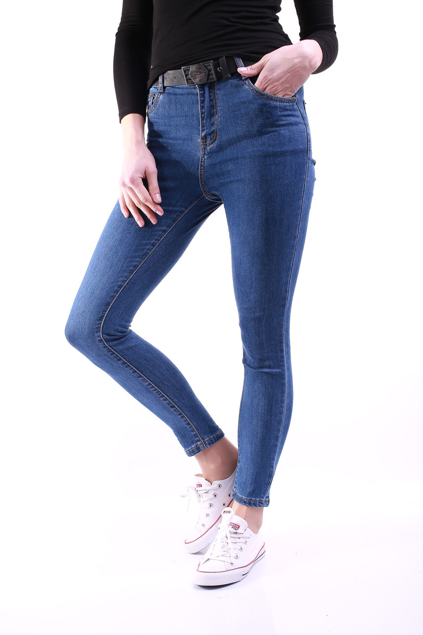 Женские джинсы полубатал 6652-B (28-33 полубатал) ASW - фото 1 - id-p4460397