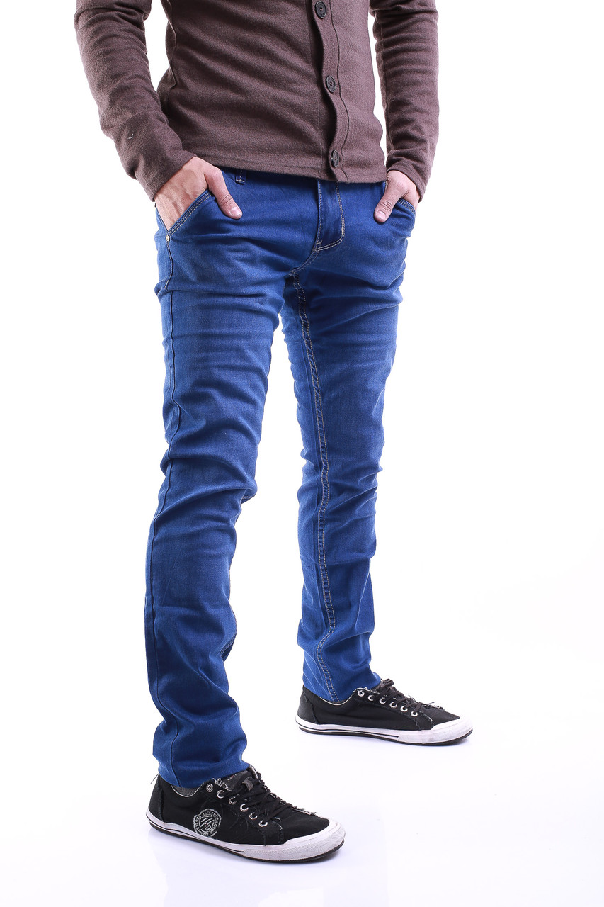 Молодёжные модные джинсы 23521 (27-34 молодежные размеры) LS - фото 1 - id-p4460828