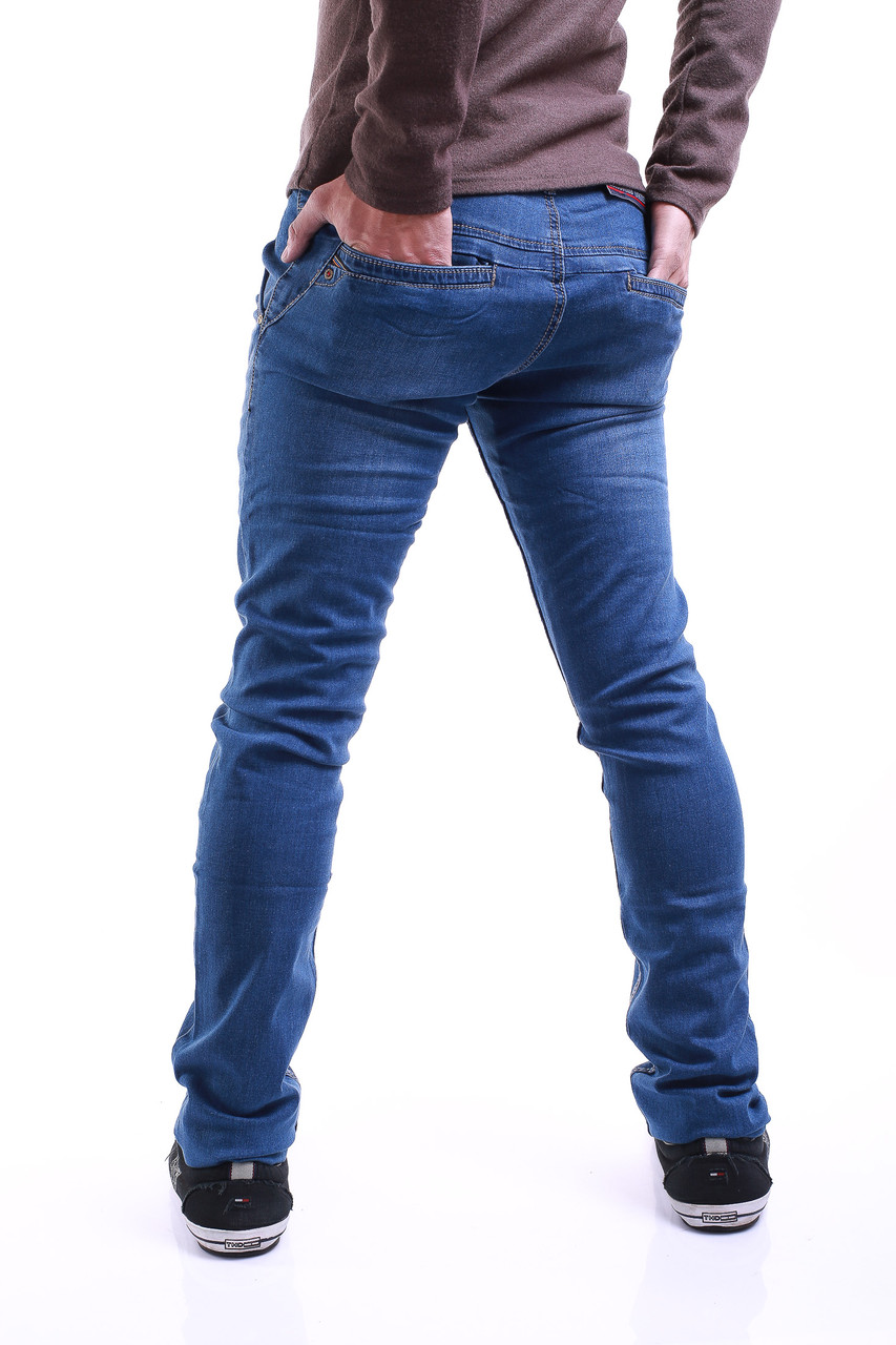 Молодёжные стрейчевые джинсы 23519 (27-34 молодежные размеры) LS - фото 1 - id-p4460829