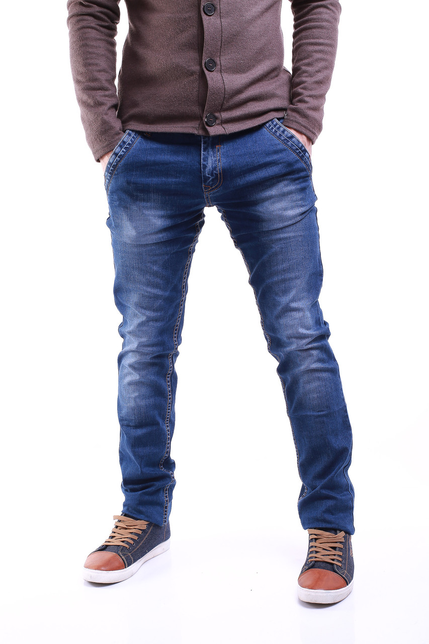 Мужские зауженные джинсы 5223 (30-38) Vouma Up - фото 1 - id-p4460849
