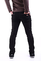 Молодёжные чёрные брюки 33097 (28-34 молодежные размеры) LS
