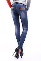 Женские джинсы с декором 6105 (25-29) Legend L&D