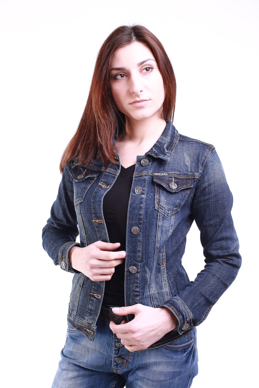 Модная женская куртка 1017 (M-2XL) Dimoni - фото 1 - id-p4471598