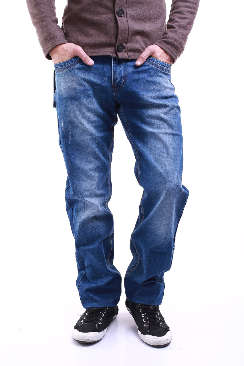 Мужские джинсы коттон 0049 (30-38) Fangsida - фото 1 - id-p4471634