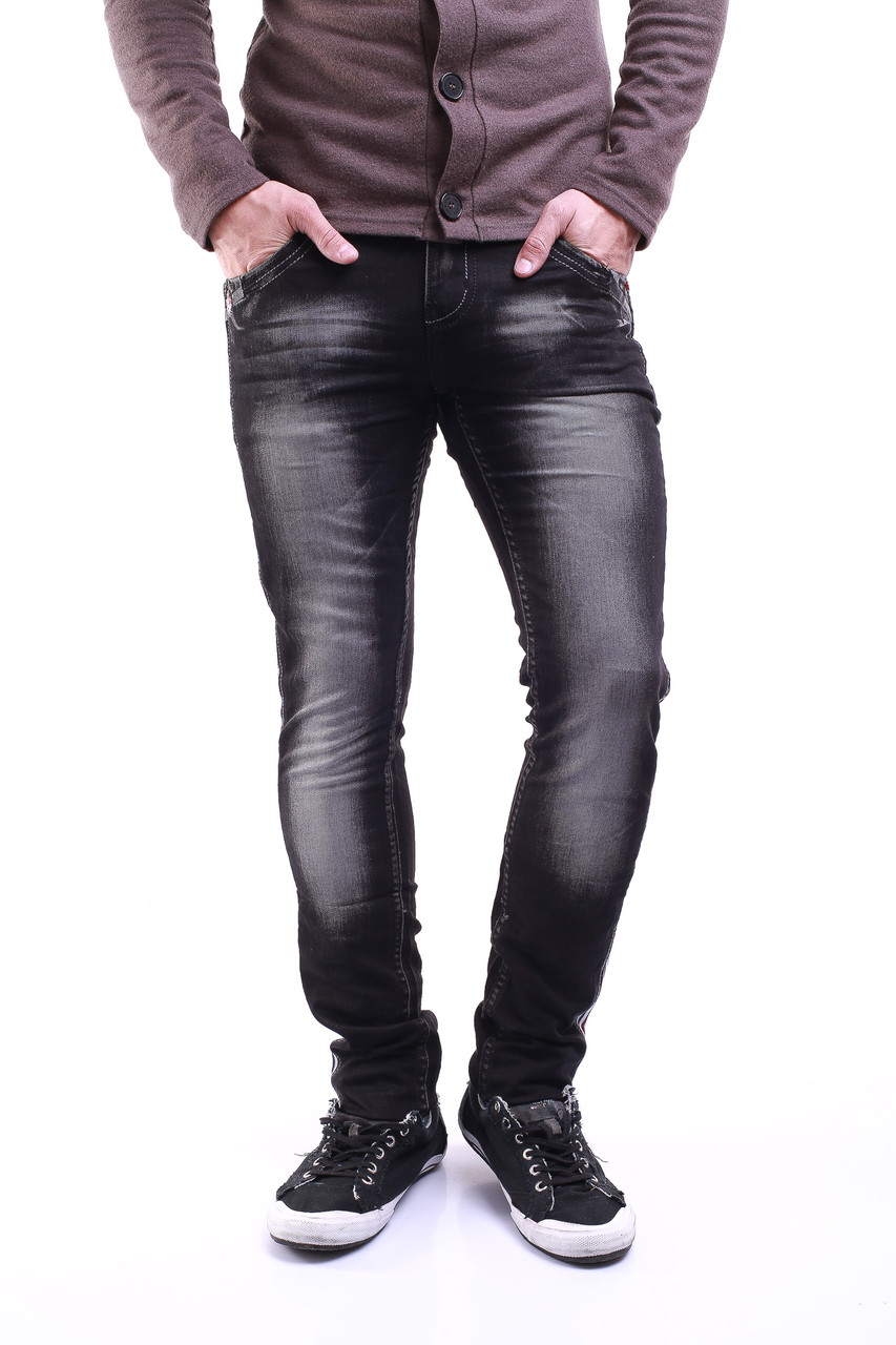 Молодёжные стрейчевые джинсы 0903 (27-34 молодежные размеры) Sevilla - фото 1 - id-p4473697