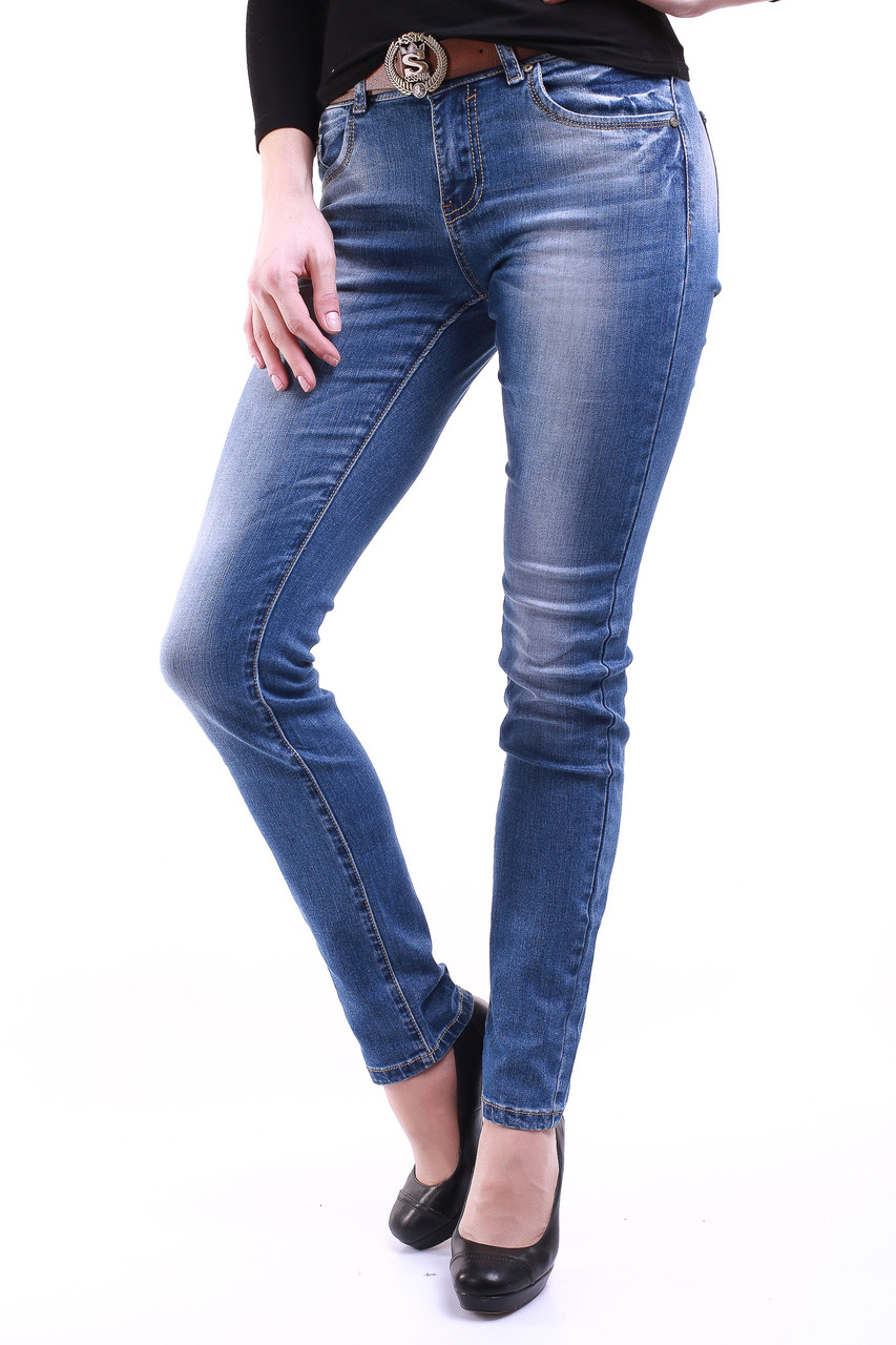 Полубатальные женские джинсы 8006 (28-33 полубатал) Isimar - фото 1 - id-p4474565