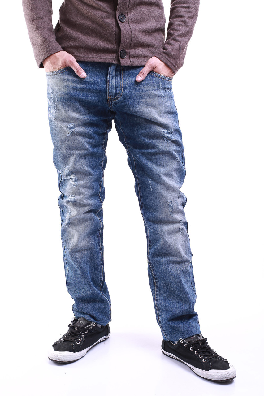 Прямые мужские джинсы 43301 (30-36) Falconi - фото 1 - id-p4475021