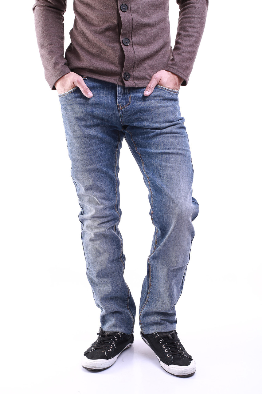 Классические мужские джинсы 43202 (29-36) Franco Marela - фото 1 - id-p4475026