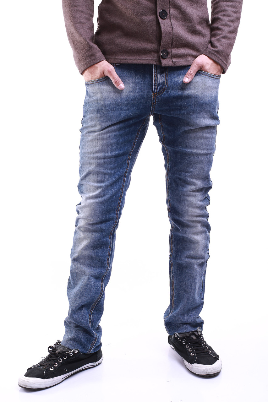 Молодёжные джинсы стрейч 43201 (28-33 молодежные размеры) Franco Marela - фото 1 - id-p4475032