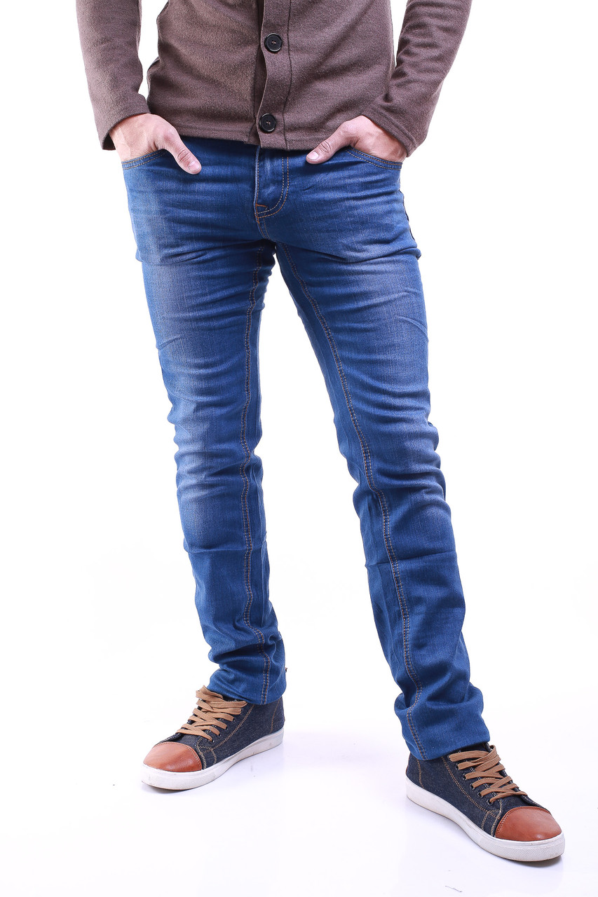 Стрейчевые мужские джинсы 6052 (29-36) Brand (Copy) - фото 1 - id-p4475046