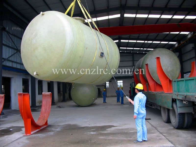Стеклопластиковые резервуары для воды методом намотки Китай цена - фото 1 - id-p4475653