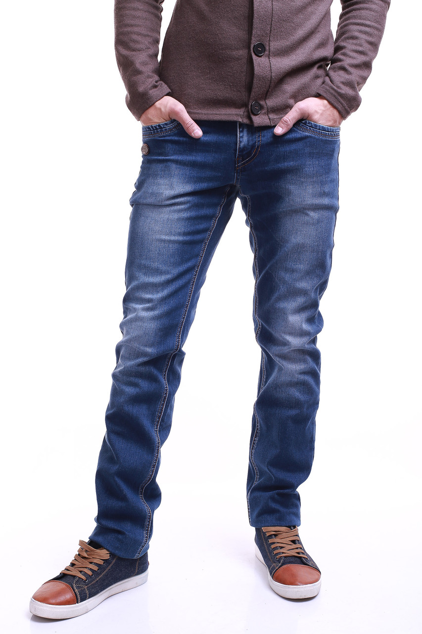 Молодёжные джинсы стрейч 0115 (27-33 молодежные размеры) Fangsida - фото 1 - id-p4476842