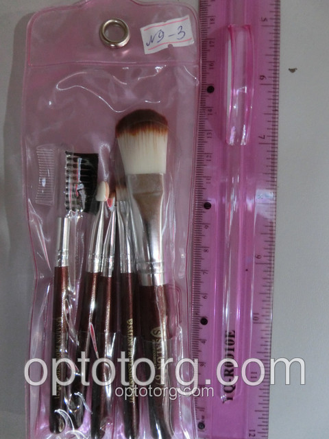Кисти для макияжа SALON PROFESSIONAL набор 5штук - фото 1 - id-p4482965