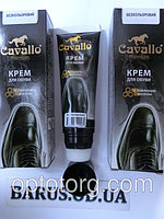 Крем для обуви бесцветный на воске с аппликатором 75 мл Cavallo