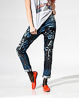 Женские джинсы с аппликацией 5613-001 (4 ед. S-XL) Raw
