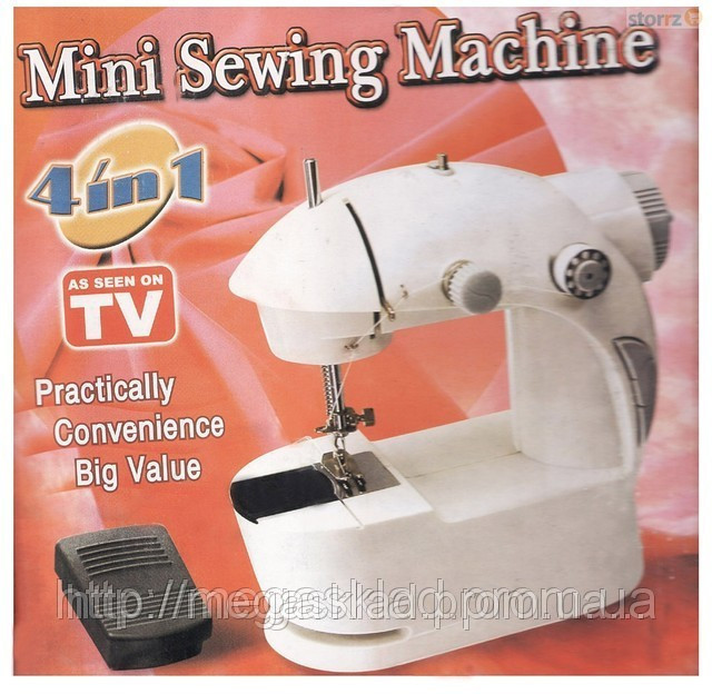 Мини швейная машинка 4 в 1 - фото 1 - id-p4505823