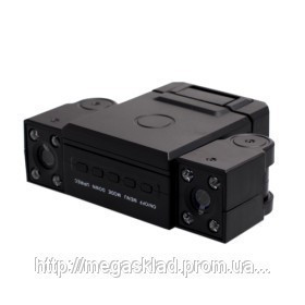 Автомобильный видеорегистратор с двумя камерами Two camera car DVR 055 - фото 1 - id-p4505900