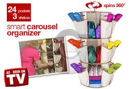 Органайзер - карусель для обуви и одежды Smart Carousel Organizer - фото 1 - id-p4506079
