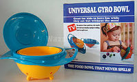 Детская Тарелка - Непроливайка - Universal Gyro Bow