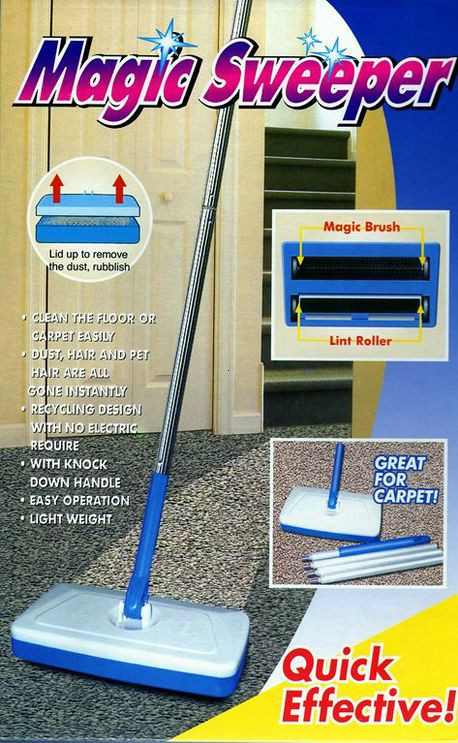 Швабра-веник Magic Sweeper для уборки полов - фото 1 - id-p4506206
