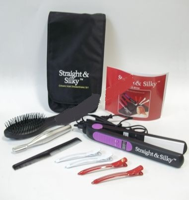 Утюжек для волос, набор инструментов для укладки волос Straight Silky - фото 1 - id-p4506215