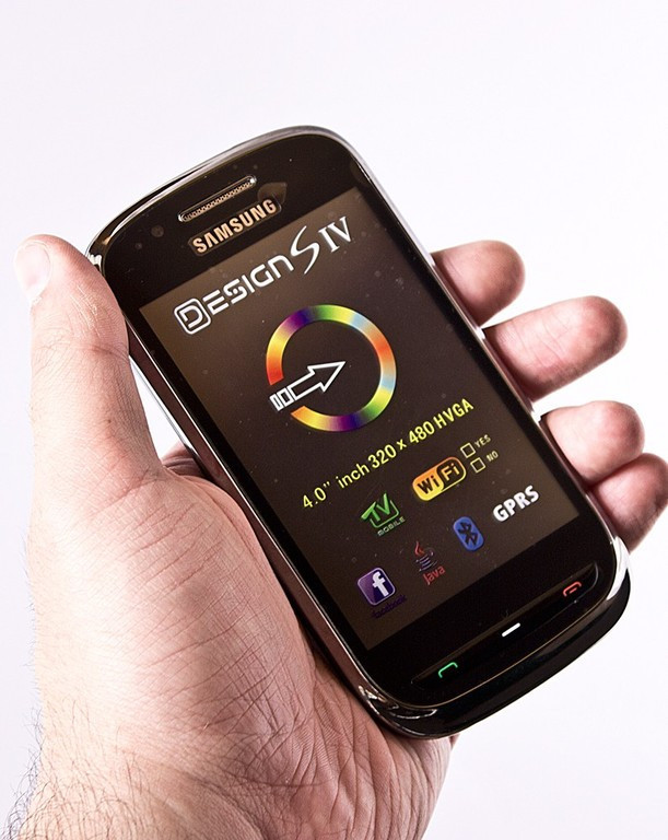 Samsung S808 Wi-Fi TV 2 сим черный - фото 1 - id-p4506257