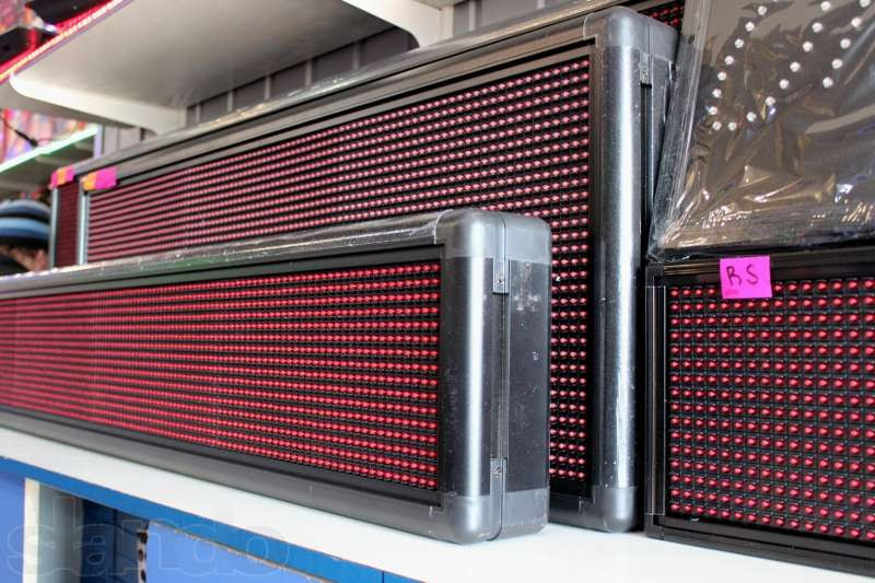 Табло,вывеска LED -бегущая строка- BX-5U красный цвет, длина 2,0 м. - фото 1 - id-p4506309