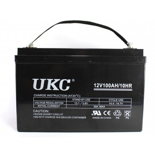 Аккумуляторная батарея UKC 12V 100A - фото 1 - id-p4506393