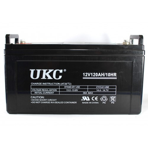 Аккумуляторная батарея UKC 12V 120A - фото 1 - id-p4506394