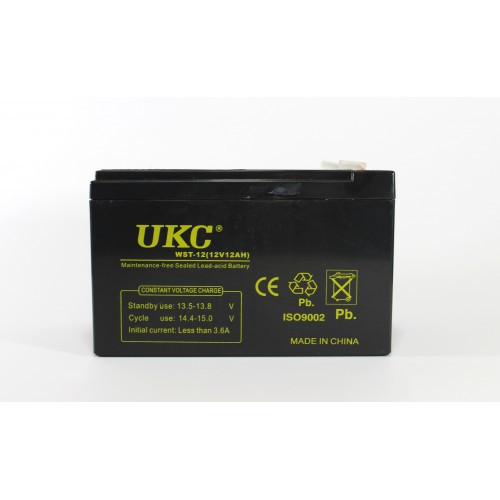 Аккумуляторная батарея UKC 12V 12A - фото 1 - id-p4506395
