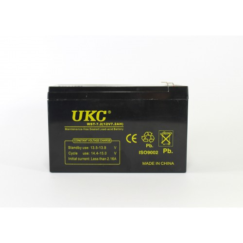 Аккумуляторная батарея UKC 12V 7A - фото 1 - id-p4506397