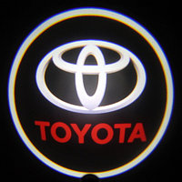 Светодиодная дверная LED подсветка с логотипом TOYOTA