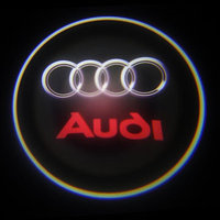 Светодиодная дверная LED подсветка с логотипом AUDI