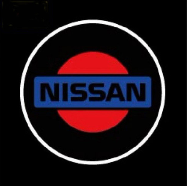 Светодиодная дверная LED подсветка с логотипом NISSAN - фото 1 - id-p4506444